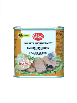 ROBERT TURKEY LUNCHEON MEAT 340G - BOX OF 12 UNITS