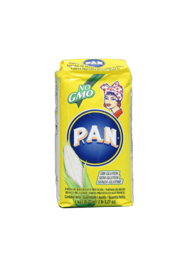 PAN MAIZE FLOUR WHITE 1KG - BOX OF 10 UNITS