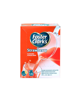 FOSTER CLARKS STRAWBERRY 45G - BOX OF 12 UNITS