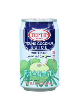 TEPTIP COCONUT WATER 330ML - BOX OF 24 UNITS