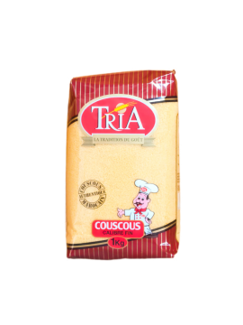 TRIA COUSCOUS FINE 1KG - BOX OF 12 UNITS